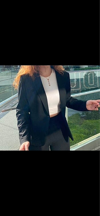 xxl Beden siyah Renk H&M blazer ceket