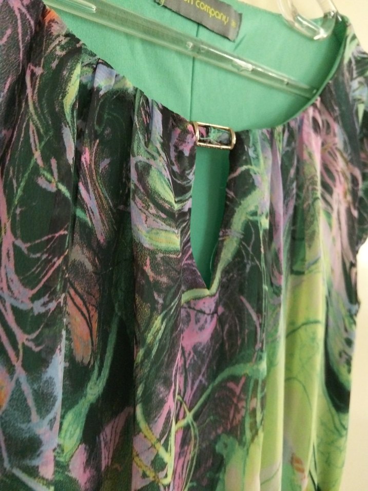 Bohem Çok Renkli Uzun Elbise - Görsel 5