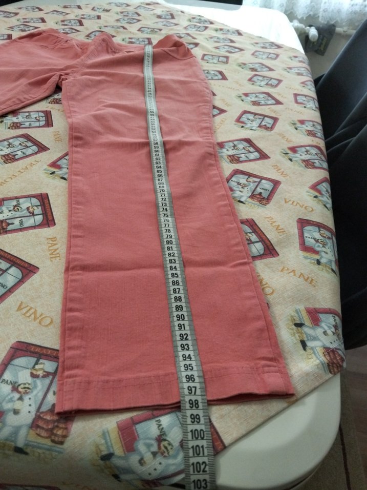 Pembe Regular Fit Kadın Kumaş Pantolon - Görsel 2