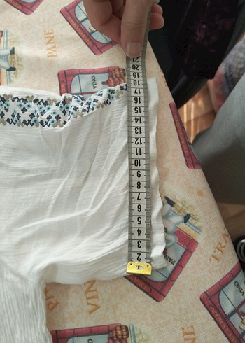 Boncuk İşlemeli Bohem Kadın Bluz - Görsel 4