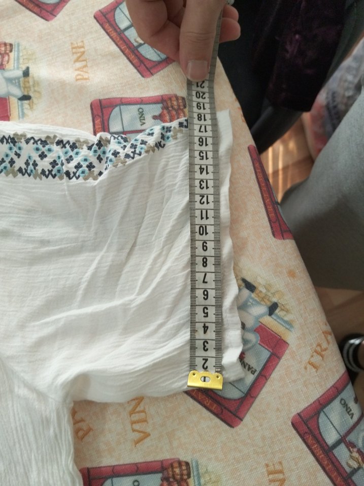 Boncuk İşlemeli Bohem Kadın Bluz - Görsel 4