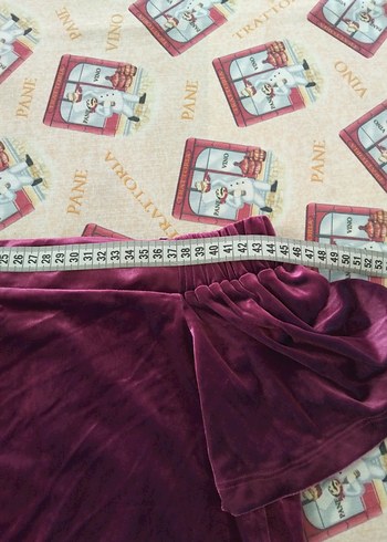 Bordo Kayık Yaka Drapeli Kadın Bluz - Görsel 3