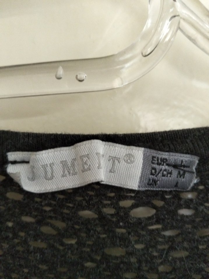 Dantel Detaylı Siyah V Yaka Hırka - Görsel 2