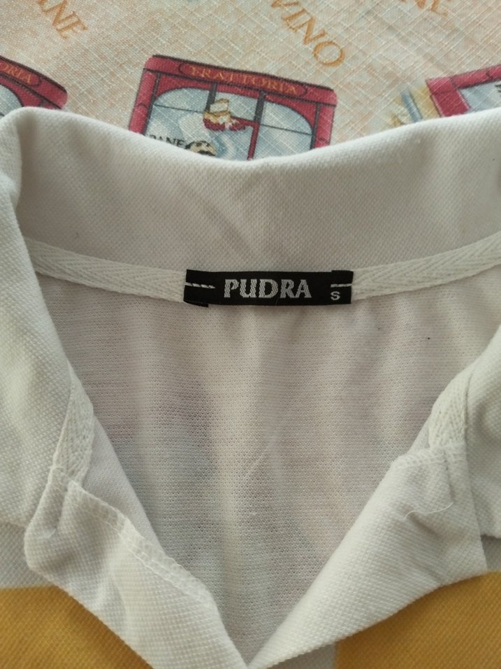 Renkli Çizgili Kız Polo Tişört - Görsel 4