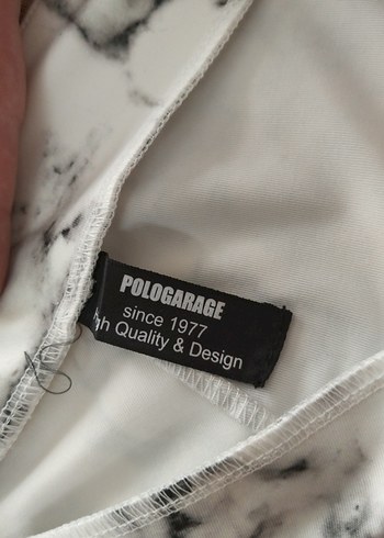 Beyaz Gri Desenli Uzun Kadın Tayt - Görsel 5