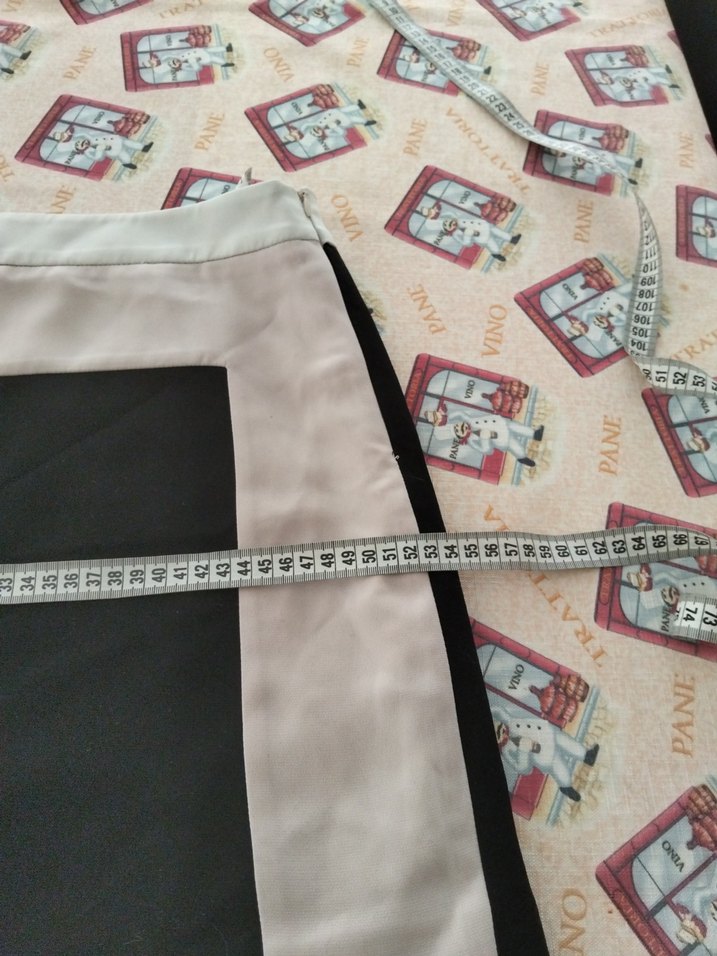 Desenli Midi Hamile Eteği Fermuarlı - Görsel 5