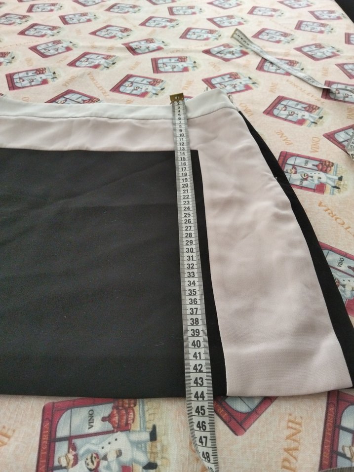 Desenli Midi Hamile Eteği Fermuarlı - Görsel 4