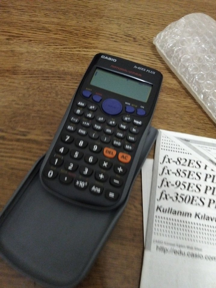 Casio fx-95ESPLUS Hesap Makinesi ve Kullanım Kılavuzu - Görsel 3