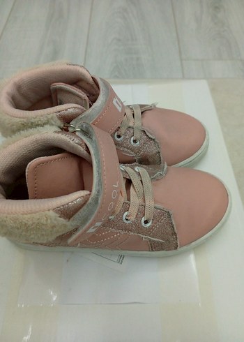 Kız Çocuk Pembe Velcro Spor Ayakkabı - Görsel 10