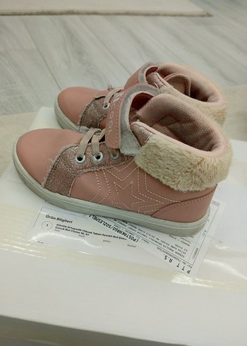 Kız Çocuk Pembe Velcro Spor Ayakkabı - Görsel 6