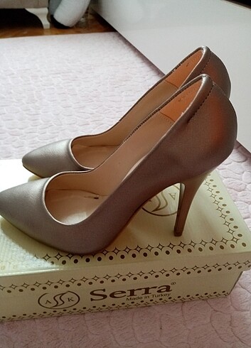 37 Beden camel Renk Stiletto