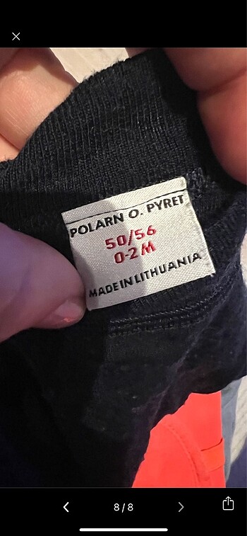 Polarn o. Pyret içlik yünlü takım 2 li - Görsel 6