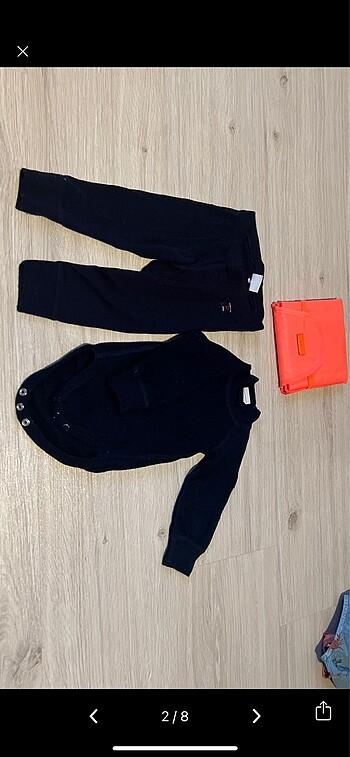 Polarn o. Pyret içlik yünlü takım 2 li - Görsel 5