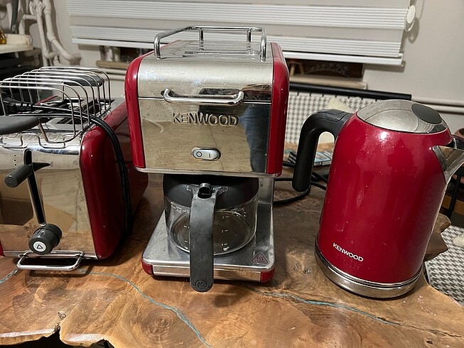 Kenwood kmix 3 lü set kırmızı
