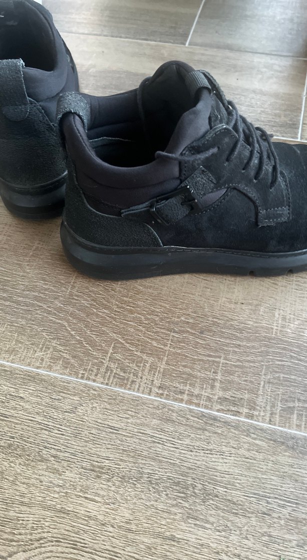 Siyah Süet Erkek Günlük Tokalı Bot - Görsel 3