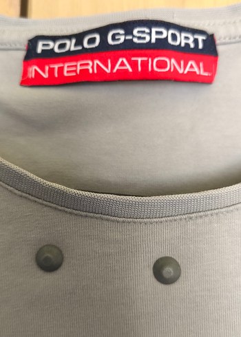 s Beden gri Renk Gri Polo Garage Tshirt