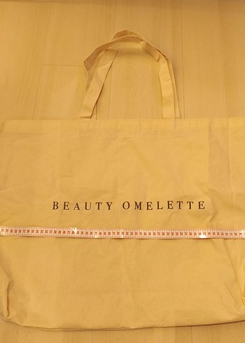  Beden sarı Renk Beauty Omelette Bez Torba Çanta