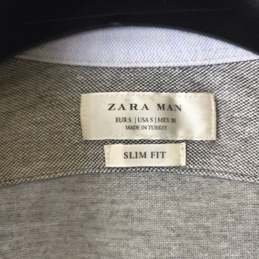 Gri Zara Erkek Gömlek - Görsel 3