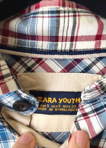 Kareli Zara Youth Gömlek - Görsel 3