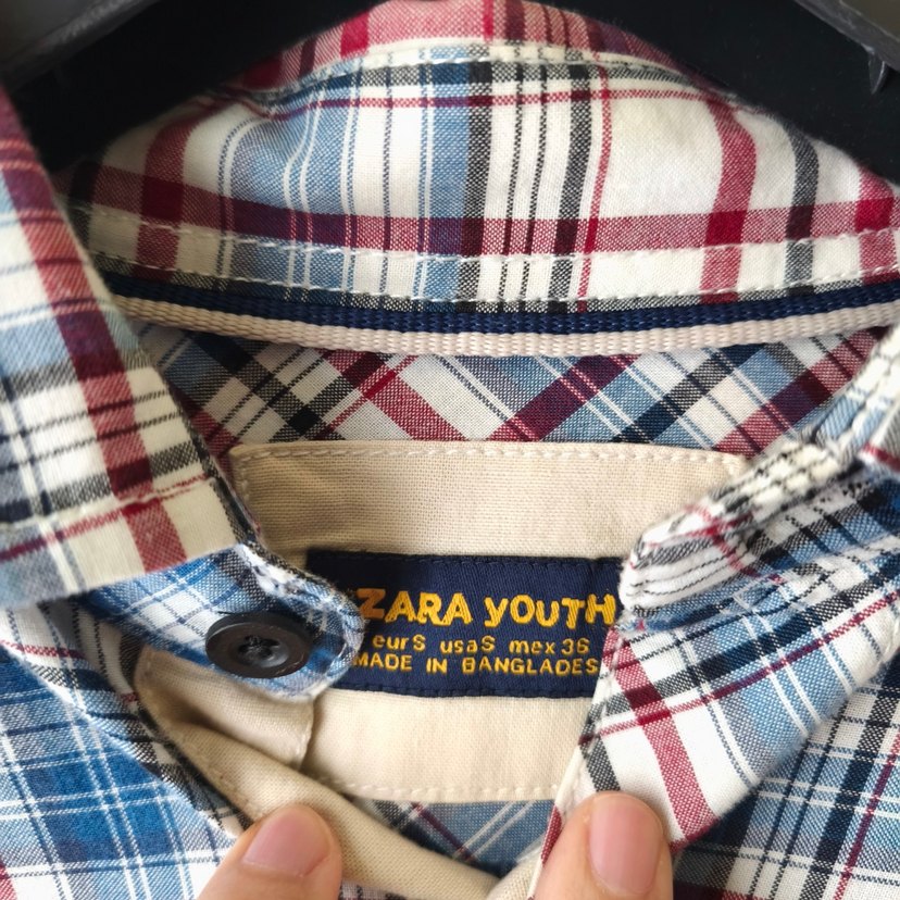 Kareli Zara Youth Gömlek - Görsel 3