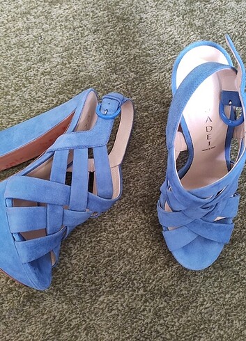 37 Beden mavi Renk Mavi Casadei Topuklu Ayakkabı 