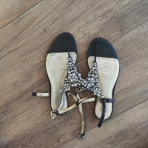 Nine West Siyah Nine West Sandalet