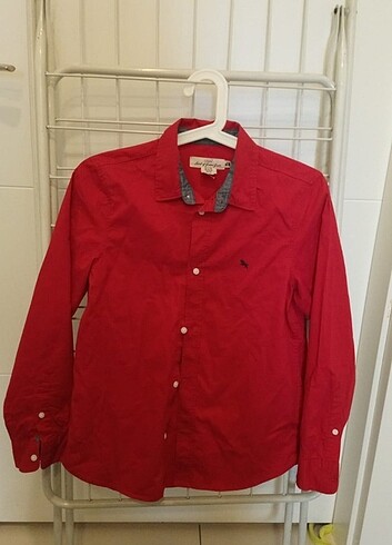 Kırmızı H&M Erkek Çocuk Gömleği 