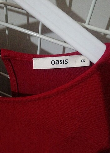xs Beden Kırmız Oasis Marka Günlük Elbise 