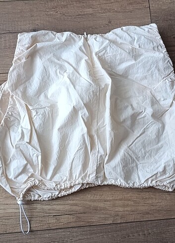 Zara Bej Zara Crop Top Büstiyer 