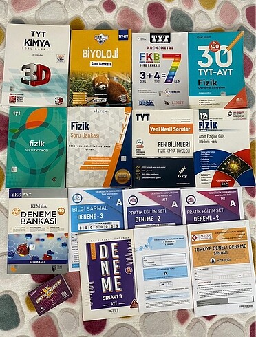 Beden YKS Soru Bankaları(toplu)