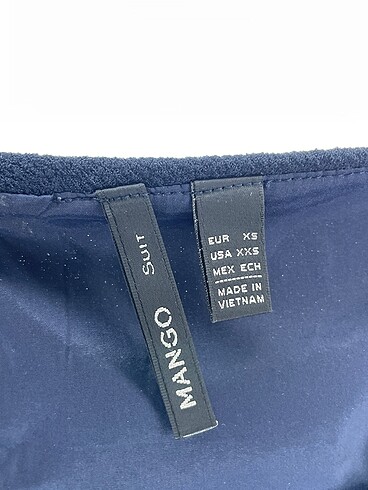 xs Beden lacivert Renk Mango Kısa Elbise %70 İndirimli.