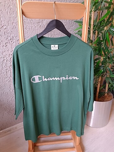 s Beden yeşil Renk CHAMPİON TİŞÖRT