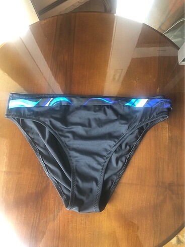 s Beden Siyah/Mavi Bikini Takımı