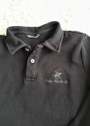 Zara Erkek siyah Uzun Kollu Polo Tişört telefonumdan