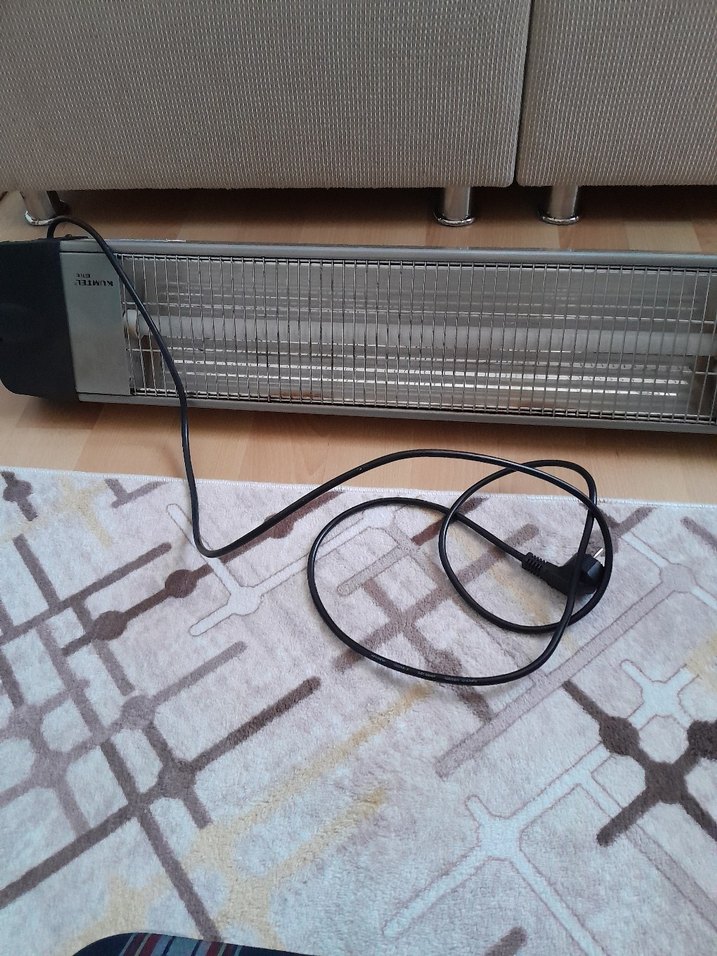 Gri Elektrikli Isıtıcı 1, mt - Görsel 3