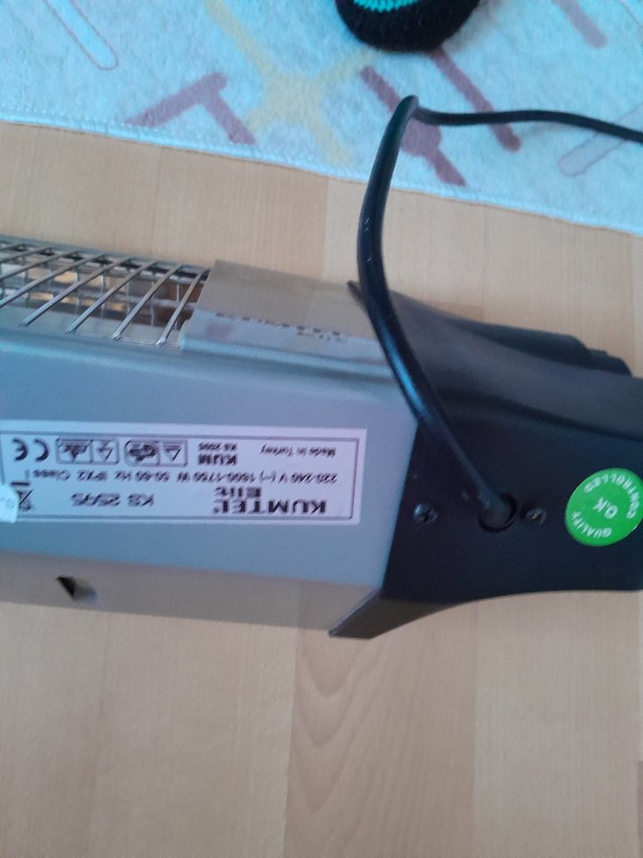 Gri Elektrikli Isıtıcı 1, mt - Görsel 4