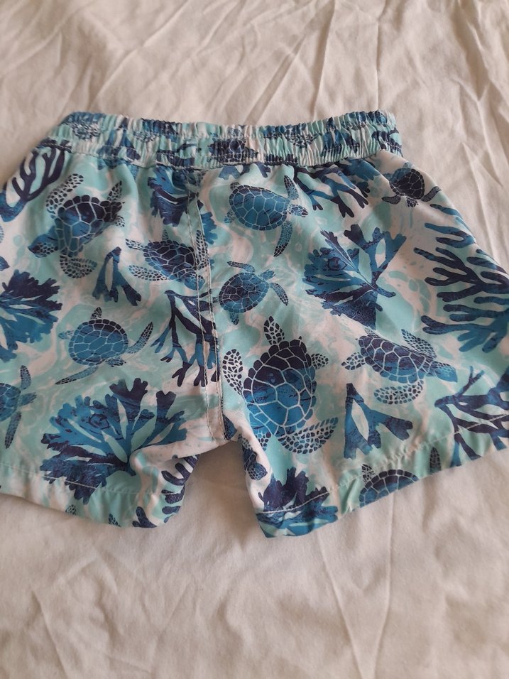 Renkli Mavi Bağcıklı Erkek cocuk Mayosu - Görsel 3