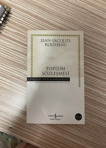 Toplum Sözleşmesi - Jean-Jacques Rousseau