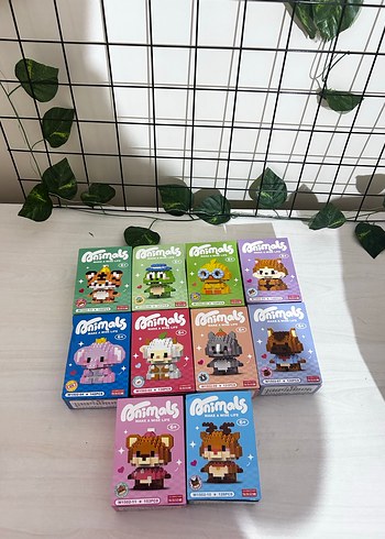 Hayvan Figürleri bricks - Görsel 2
