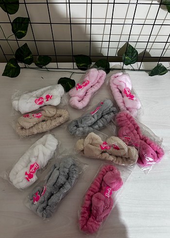 Pembe Elastik Polar Saç Bandı - Görsel 2