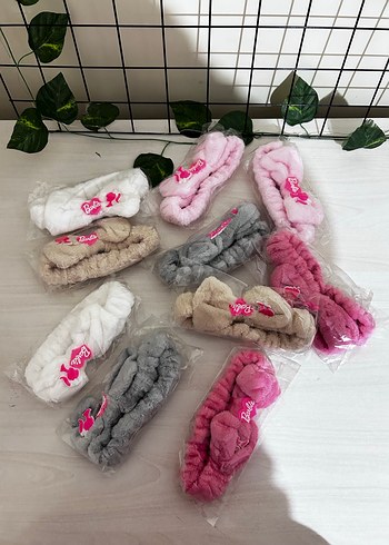 Pembe Elastik Polar Saç Bandı - Görsel 3