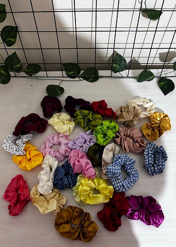 Renkli Fırfırlı Kadın Saç Toka seti - Görsel 4