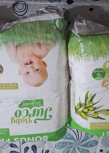 4 Beden: 7-18 kg Beden baby turco Bebek Bezi 3 ve 4 numara mevcuttur