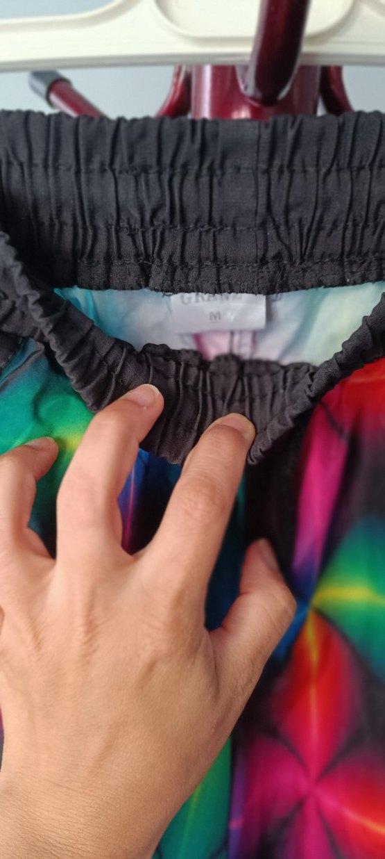 Renkli bayan şort Şort - Görsel 2