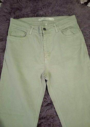 Kadın Haki Boyfriend Pantolon - Görsel 2