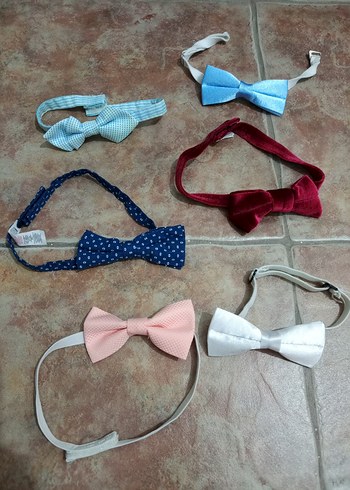 Çocuklar için Renkli Papyon - Görsel 2