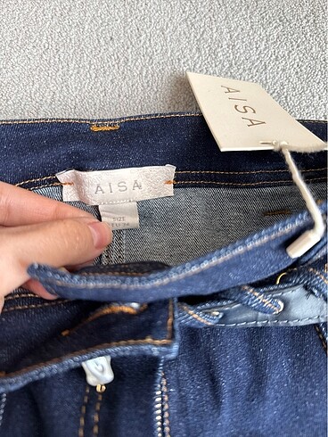 34 Beden lacivert Renk Aisa Jean
