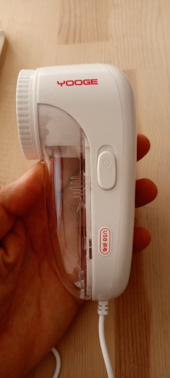 Beyaz Elektrikli Tüy Alma Makinesi - Görsel 4