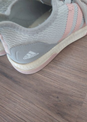 Gri Bağcıklı Kadın Spor Ayakkabı - Görsel 5