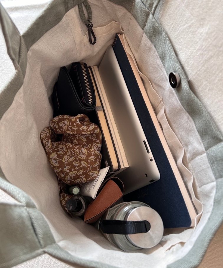 Kadın Kanvas Kumaş Çanta - Görsel 2